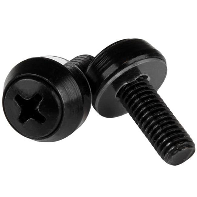 M6 Mounting Screws - 50 Pack Black M6 Mounting Screws - 50 Pack Black